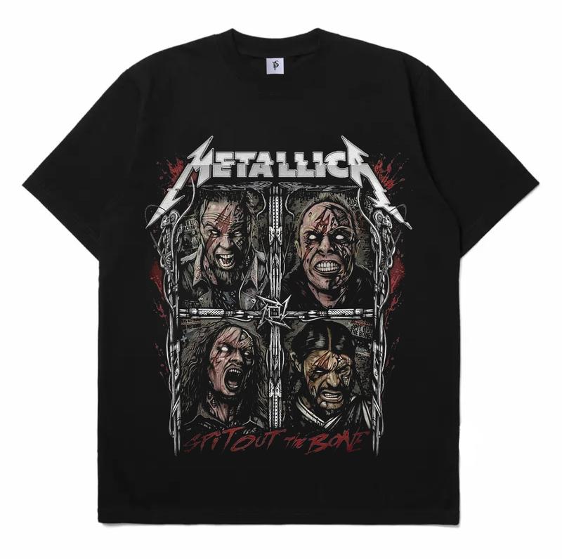 New Retro Music Green Day Tour 2024 Neon T-Shirt