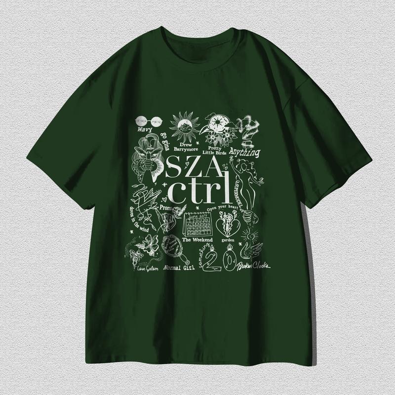 Sza Ctrl Album Shirt, Sza Albums T-Shirt