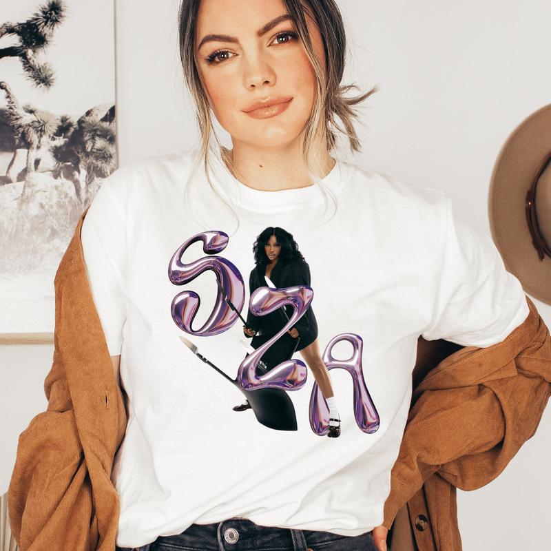 Sza Shirt, Sza Sos Tour Tshirt
