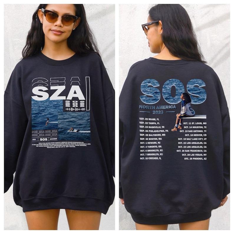 Vintage Sza Tour Sweater, Retro Sza 90S Sweater