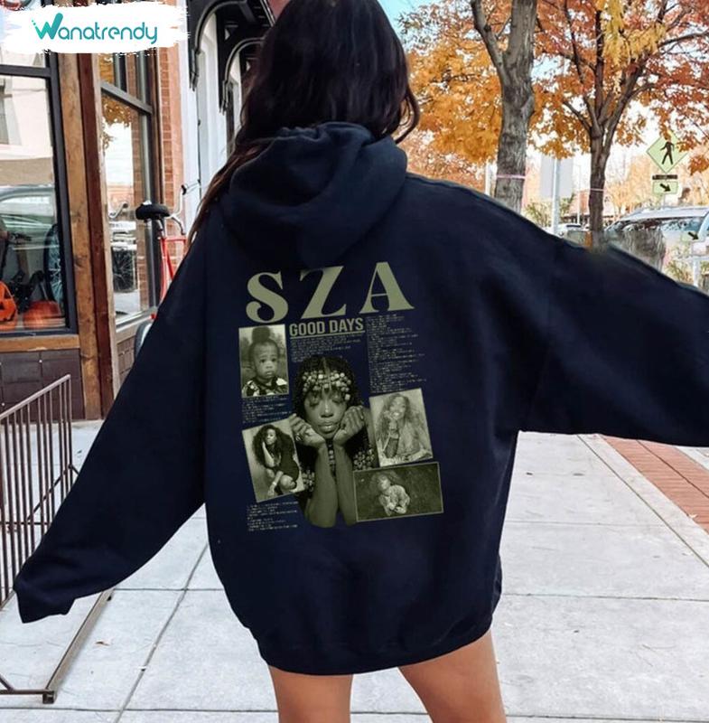 Vintage Sza Unisex T Hoodie, Creative Sza Sos Tour Hoodie Long Sleeve 938936_Parent
