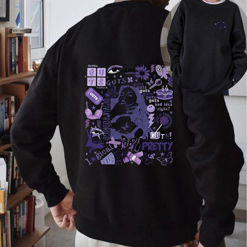 Vintage Olivia Rodrigo Guts Tour, Customized Personalized Sweatshirt