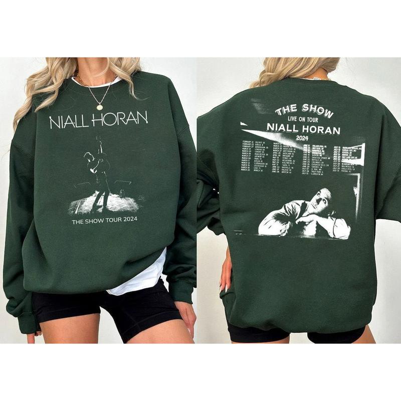 The Show Niall Horan Tracklist Graphic Sweatshirt, Live On Tour Sweater