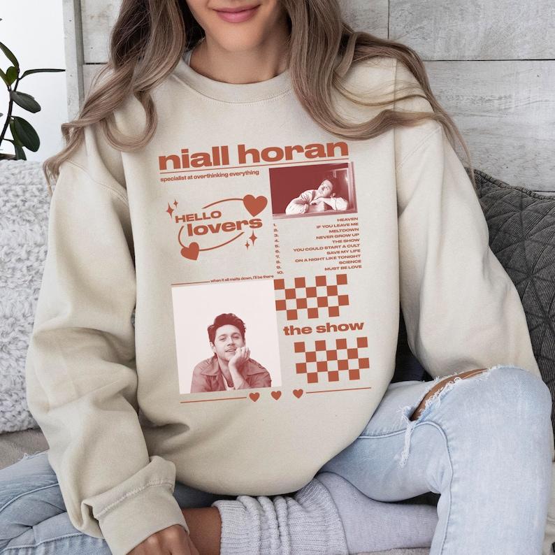 Vintage Niall Horan Sweater, Niall Horan Hello Lover Sweater