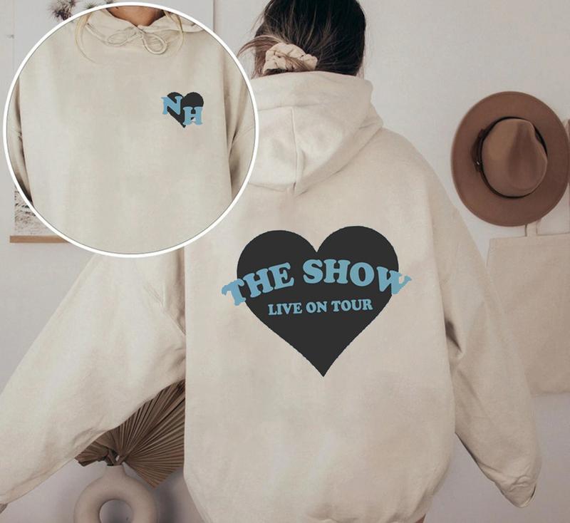 Vintage Niall Horan The Show Live On Tour Hoodie The Show Tour Niall Horan Music Concert Sweater, Niall Sweater