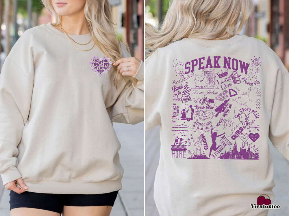 Vintage Speak Now Taylor Swift Sweater, Speak Now Taylor's Version Sweatshirt