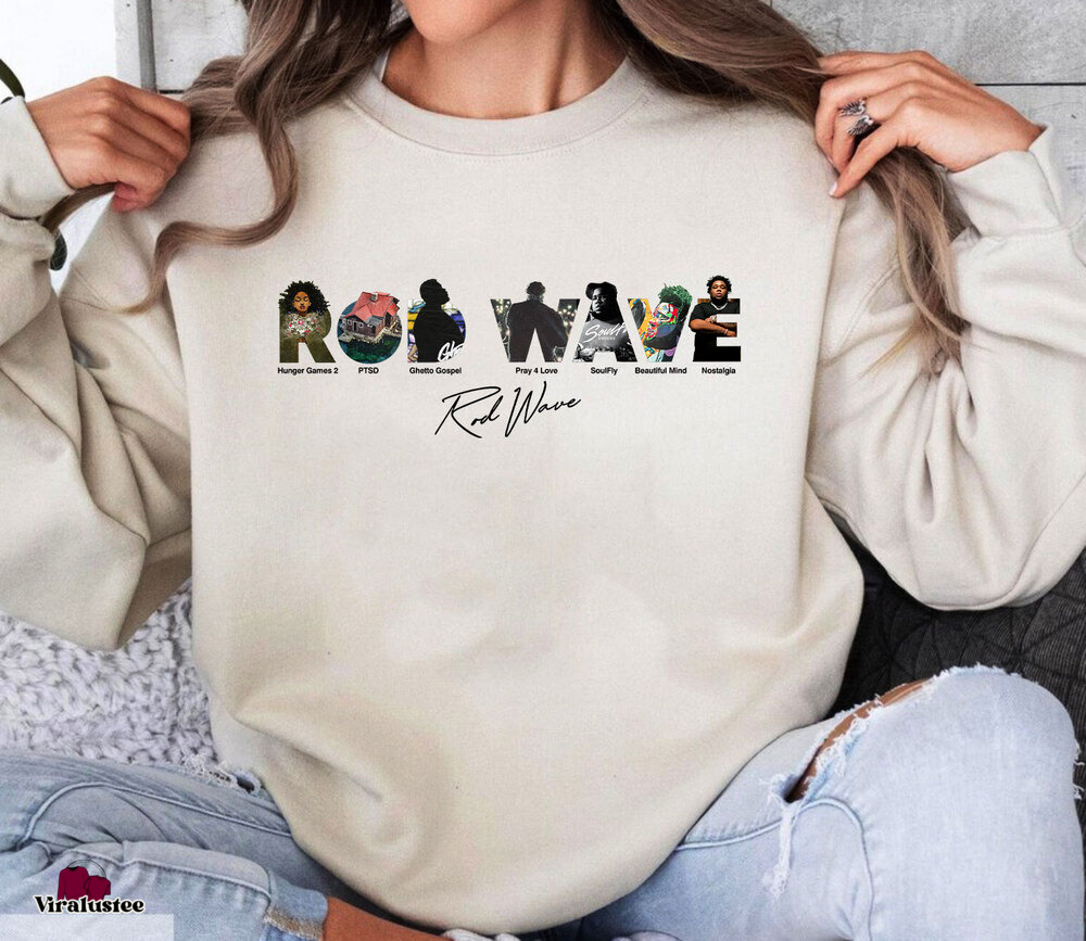 Vintage Rod Wave Album Sweater, Rod Wave Sweatshirt, Gift For Rap Lovers