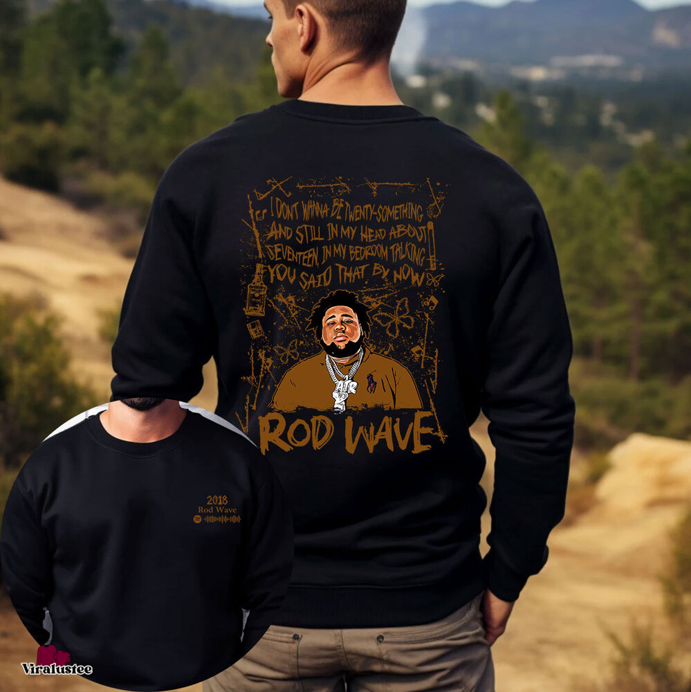 Vintage 2018 Rod Wave Sweatshirt, Gift For Rap Lover