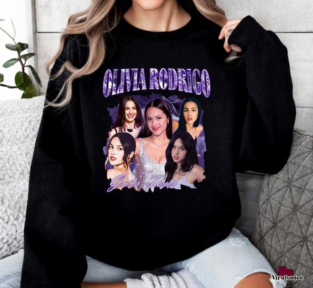 Sweatshirt Vintage Olivia Rodrigo 90S Graphic Tee, Cheap Olivia Rodrigo Merch