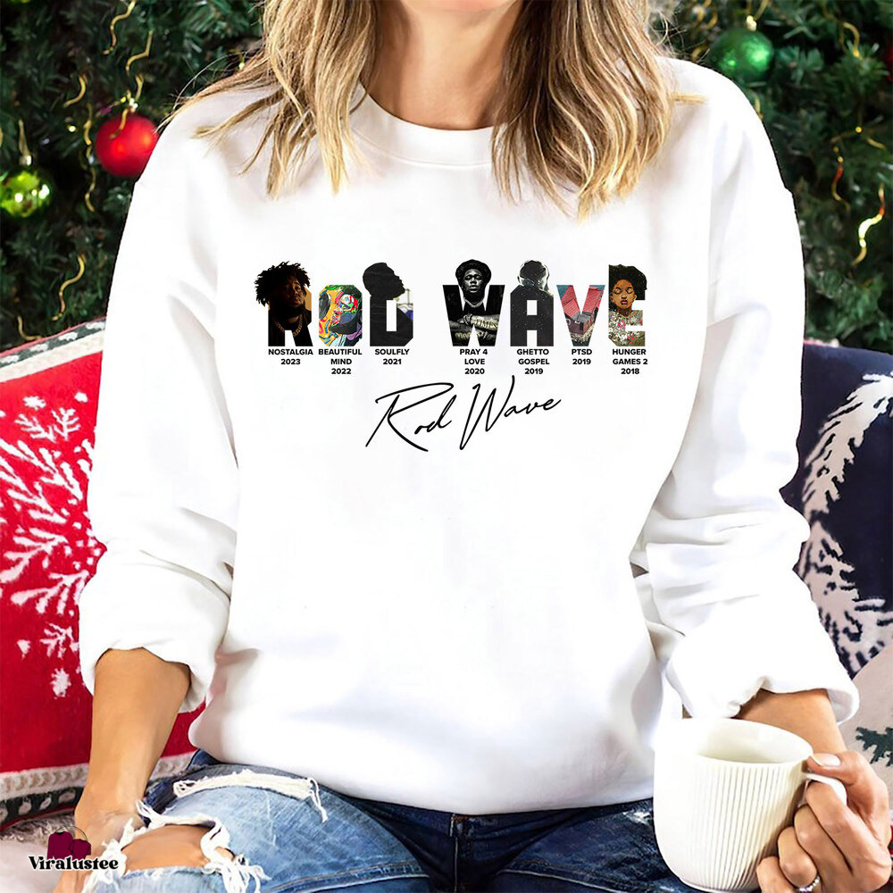 Vintage Rod Wave Album Sweatshirt, Rap Love Gift, Rod Wave Sweater