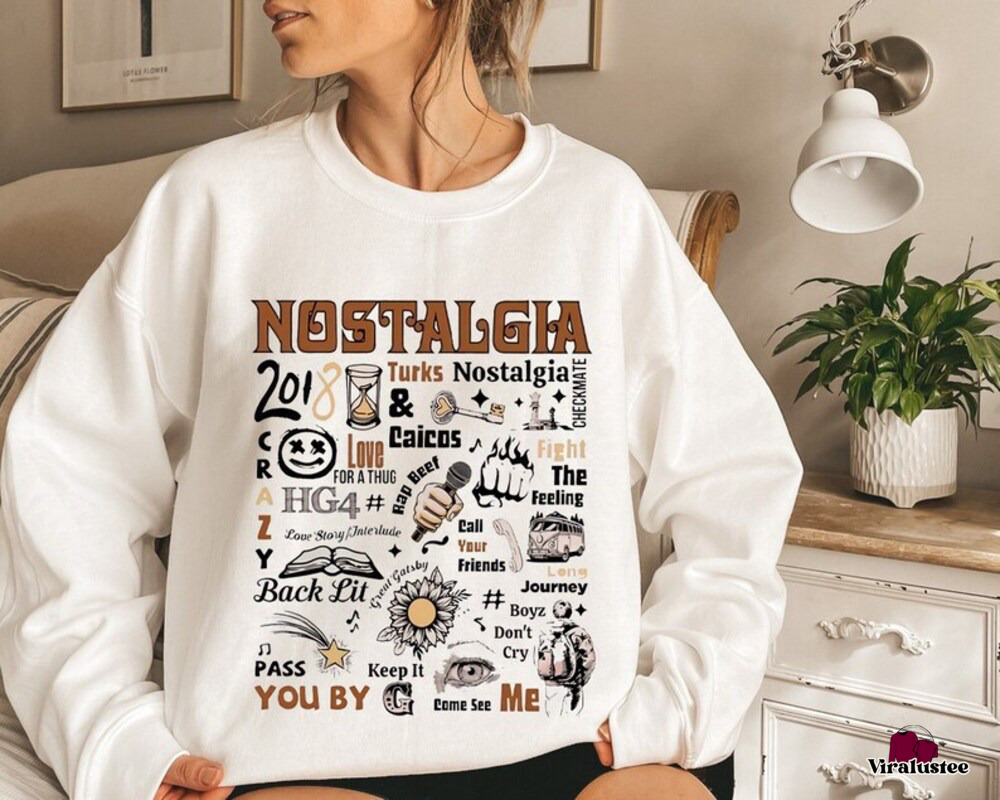 Vintage Rod Wave Nostalgia Tour Sweatshirt, Rod Wave Nostalgia Sweatshirt