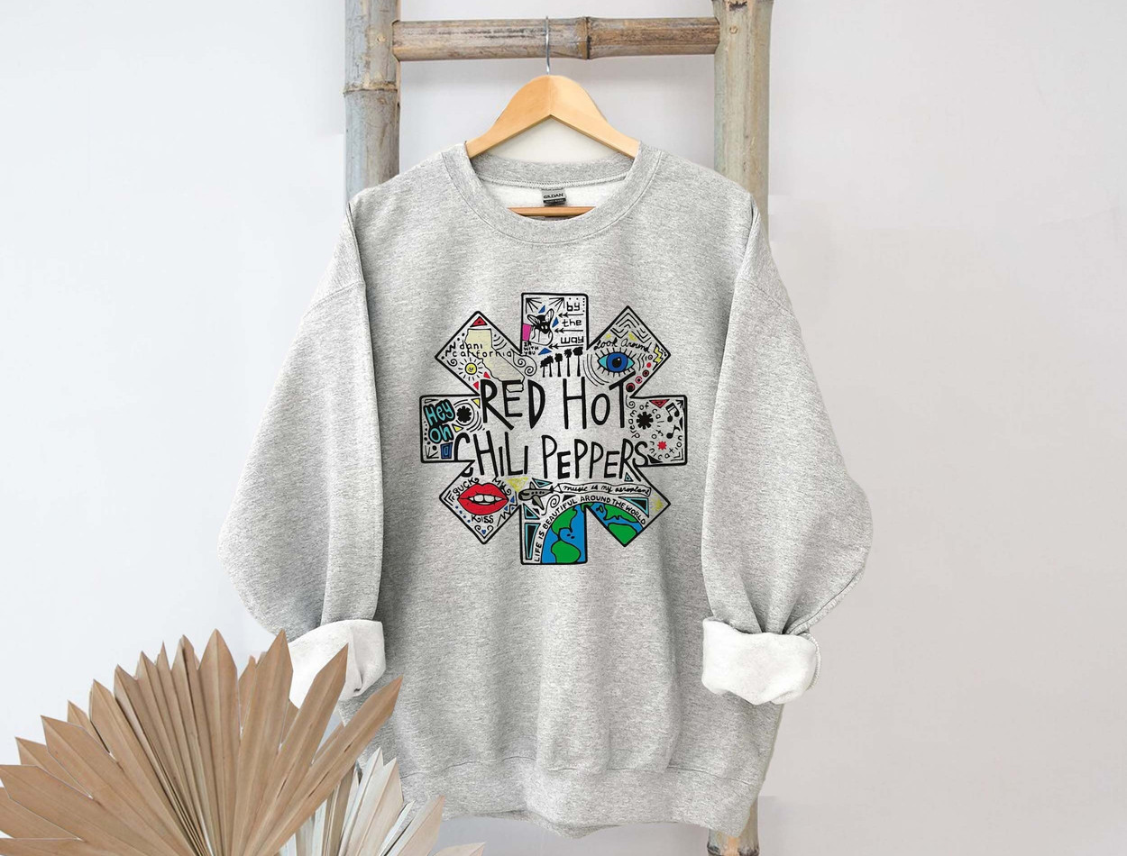 Vintage Red Hot Chili Peppers Concert Sweater,