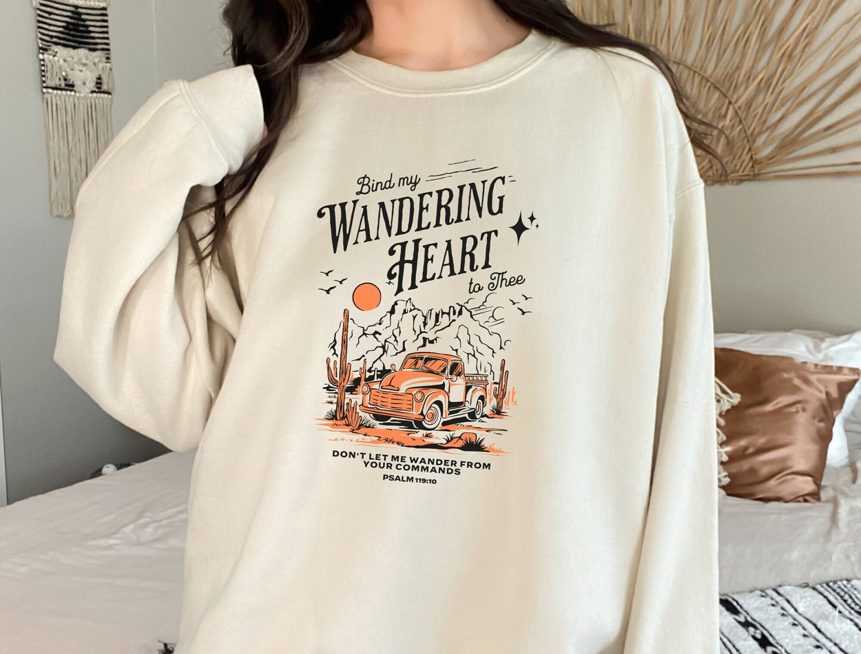 Wandering Heart Sweatshirt, Zach Bryan Sweater