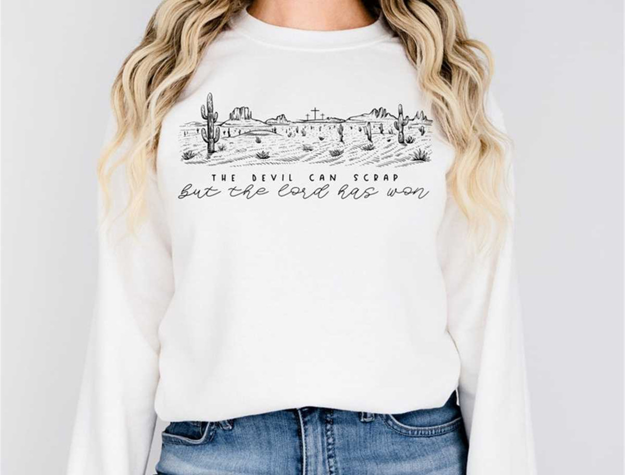 Sweatshirt The Devil Can Scrap But The Lord Has Won, Zach Bryan Hoodie