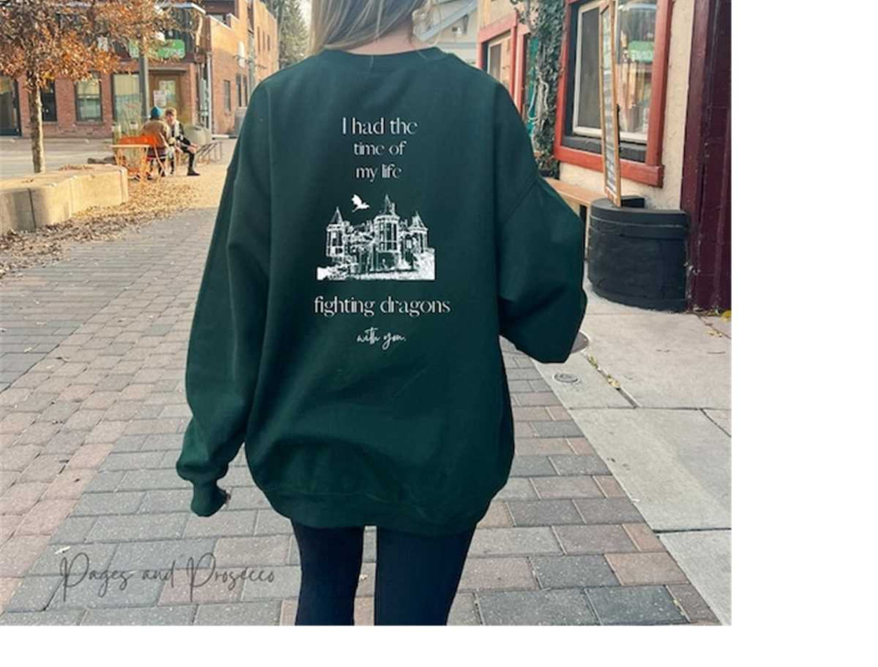 Taylor Swift I Had The Time Of My Life Fighting Dragons With You Taylor&39S Version Speak Now Sweatshirt, Tswift Era&39S