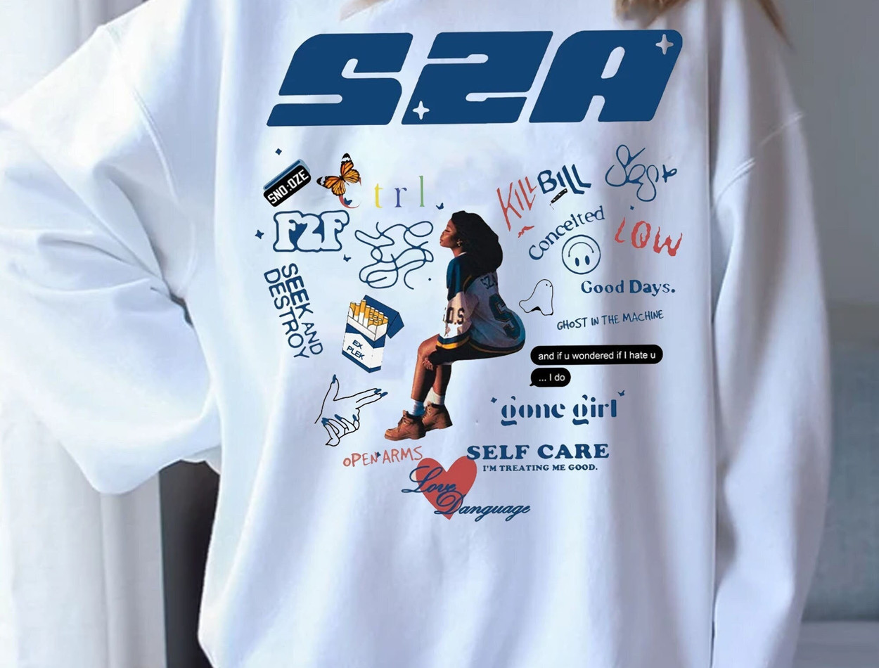 Vintage Sza Sos Sweater, Unisex Graphic Tee