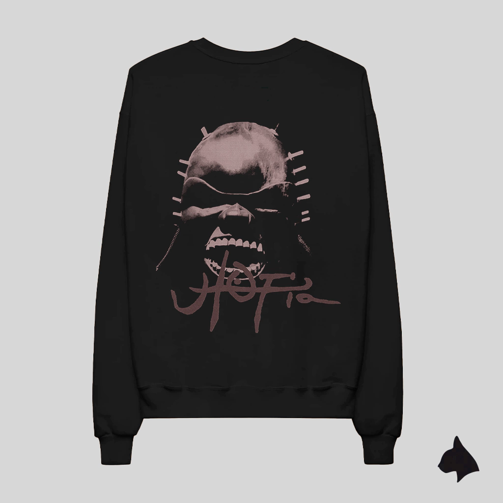 Sweatshirt Buzo Negro Oversize-Utopiahead Travis Scott