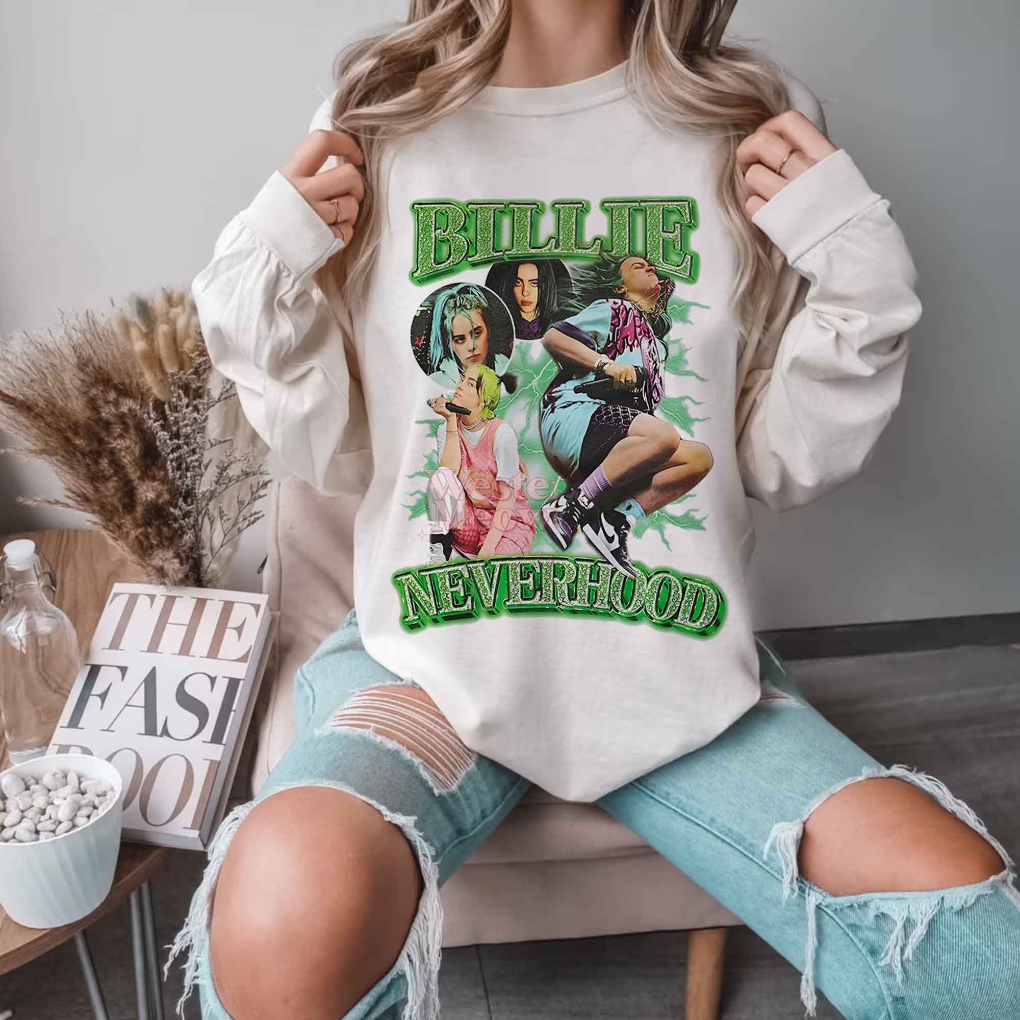 Vintage Bootleg Billie Eilish Neverhood Sweatshirt