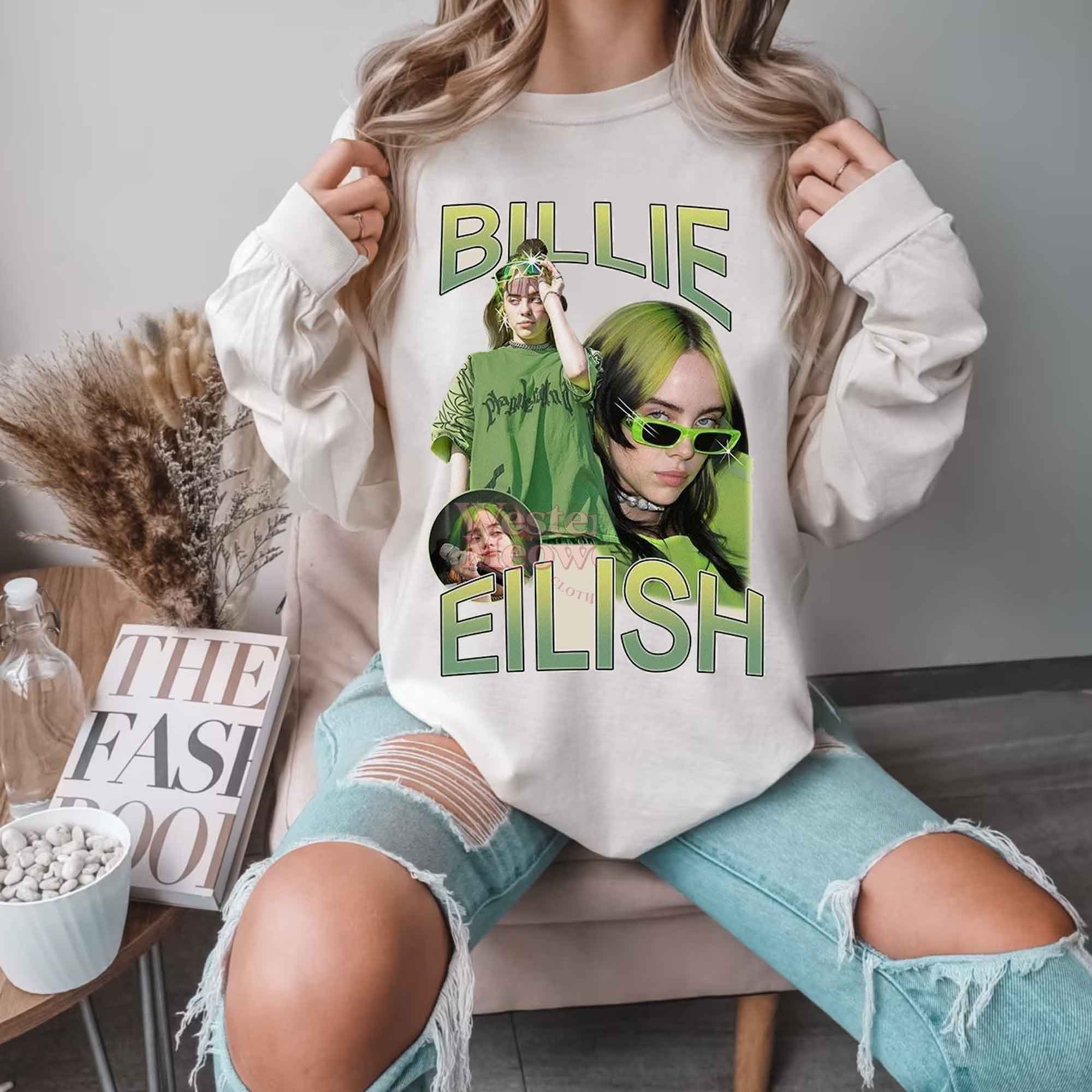Vintage Billie Eilish Photo Sweatshirt