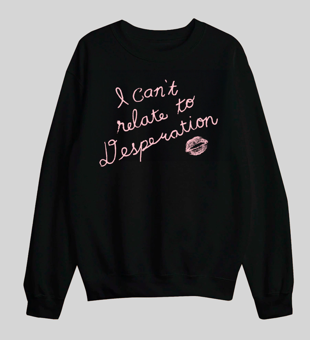 Sweatshirt Buzo Basico Dtg Oversize-Can'T Relate Sabrina Carpenter