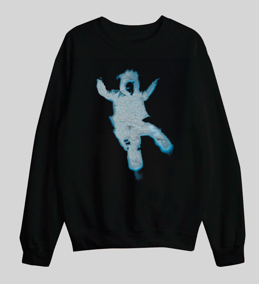 Sweatshirt Buzo Basico Dtg Oversize-Hit Me Hard Deep Billie Eilish