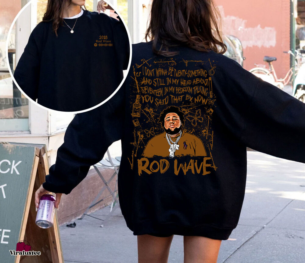 Vintage 2018 Rod Wave Sweatshirt, Gift For Rap Lover