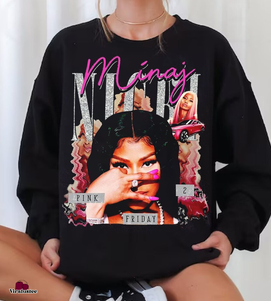 Vintage Nicki Minaj Graphic Tee Sweater , Nicki Minaj Merch