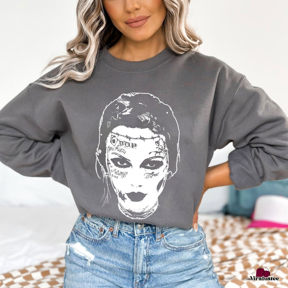 Vintage The Tortured Poets Department Fortnight Sweatshirt , Taylor Swift And Post Malone Sweater