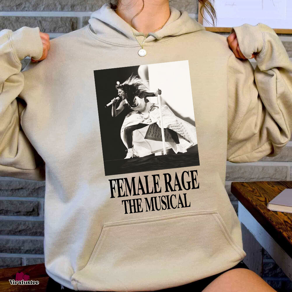 Vintage The Eras Tour Taylor Swift Femail Rage The Musical T Hoodie