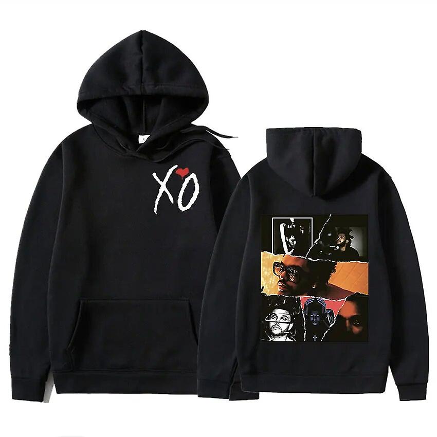 The Weeknd Hoodies Casual Oversized Long Sleeve Sweater Weeknd Hooded Hoodie Polar Fleece Y2K Sweatshirts Men Women Pullover 1