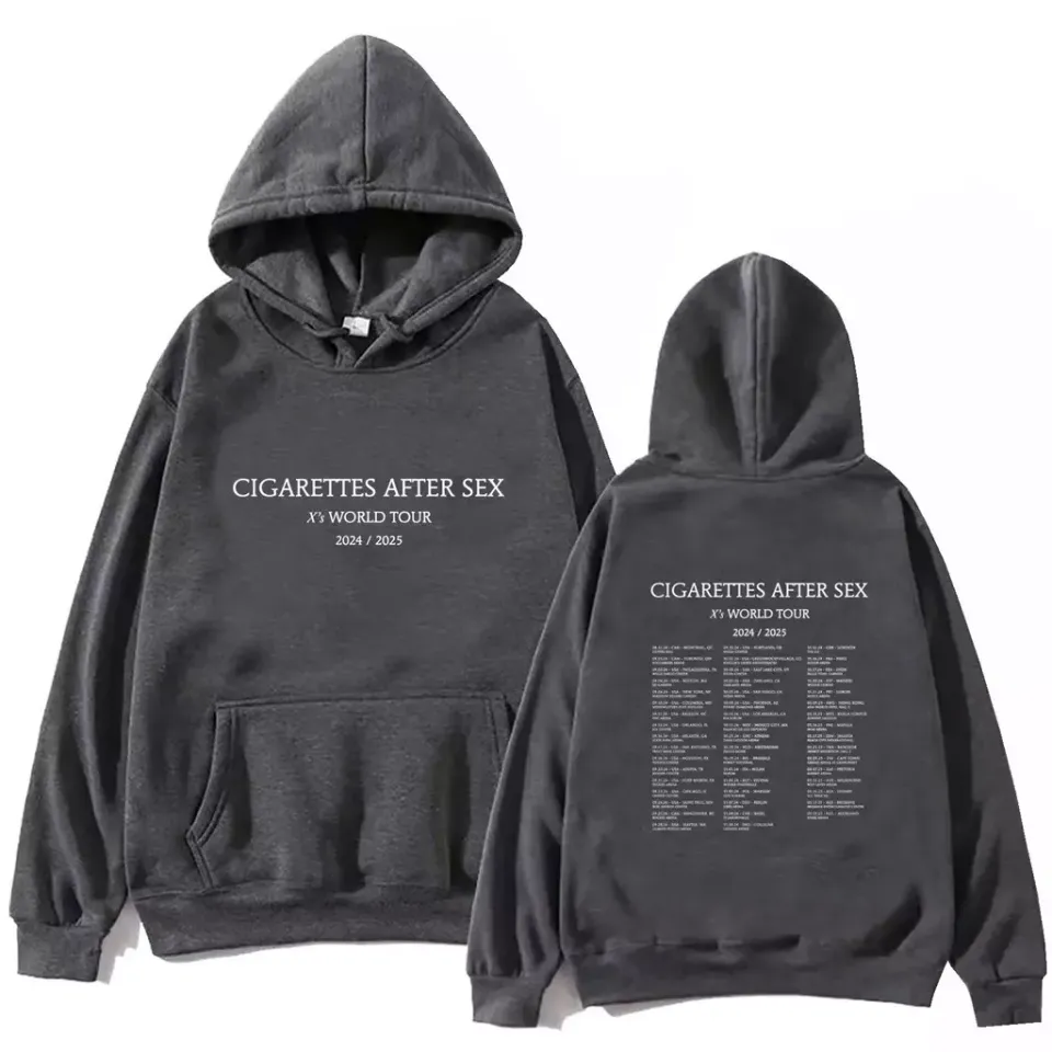 Cigarettes After Sx X'S World Tour 2024 2025 Hoodie