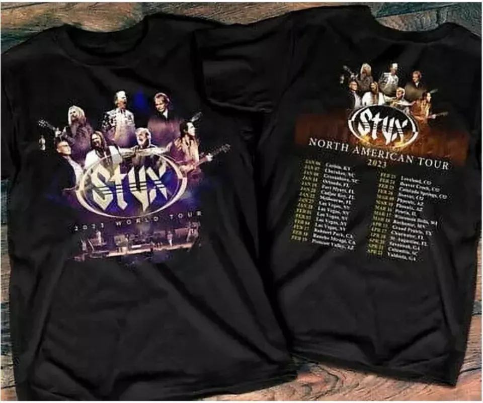 Styxs Tour Concert T-Shirt, North American Tour 2025