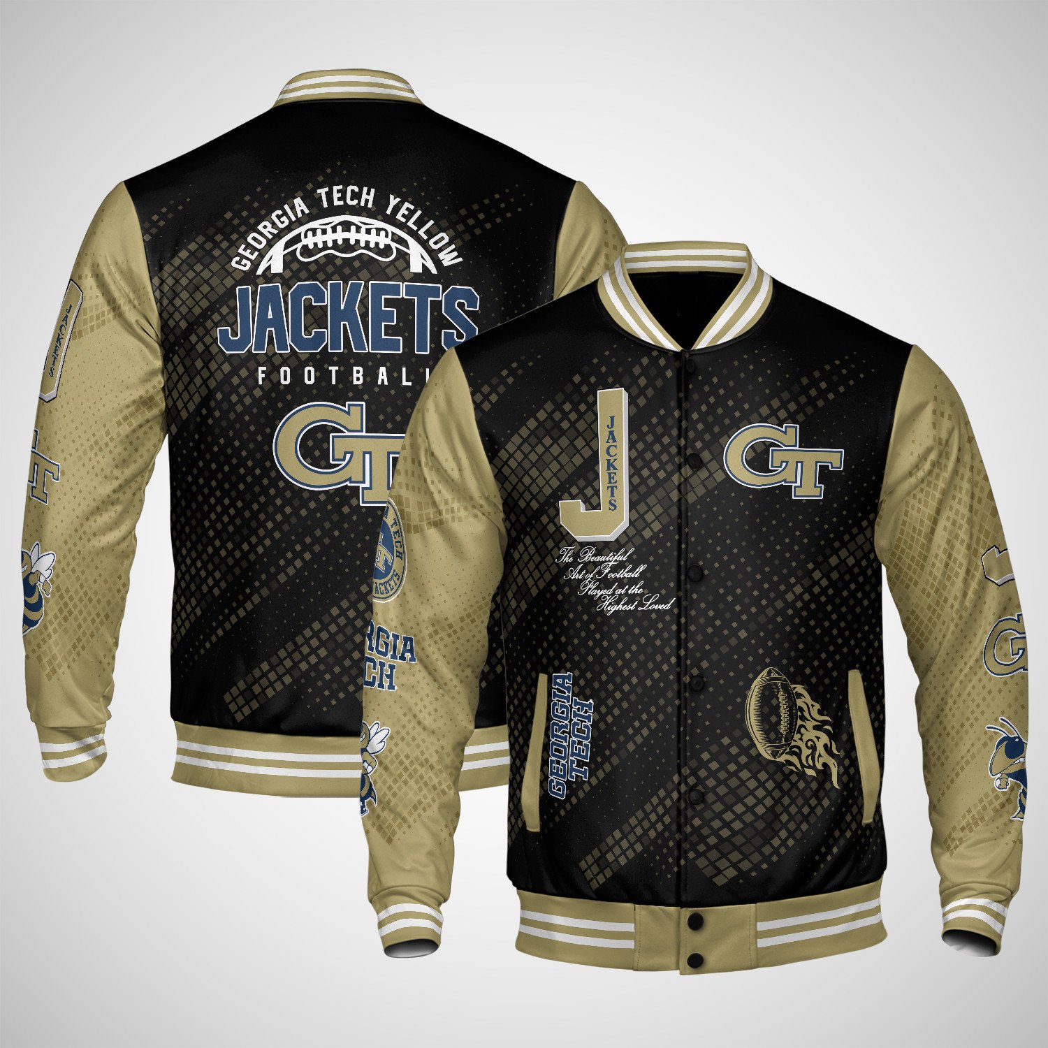 Georgia Tech Yellow Jackets Varsity Jacket