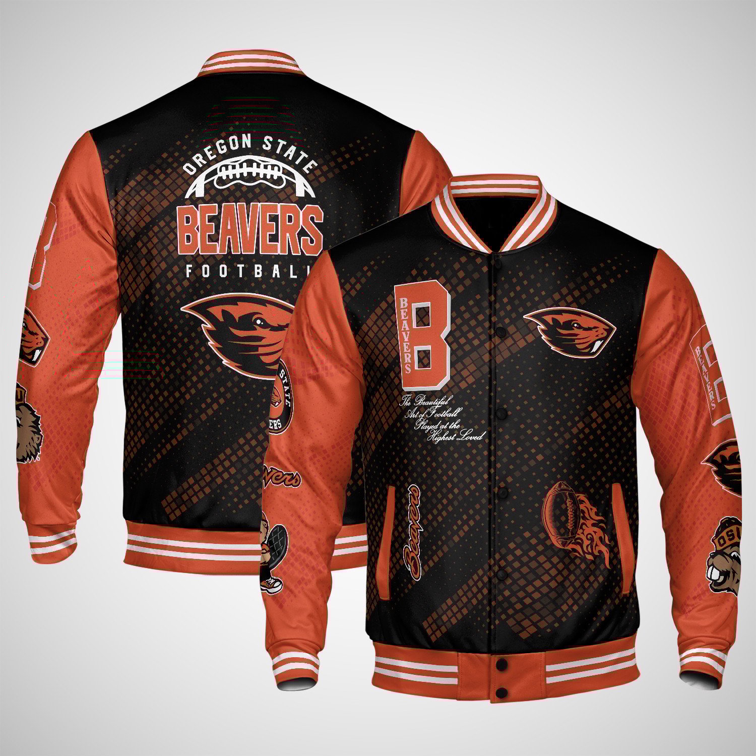 Oregon State Beavers Varsity Jacket