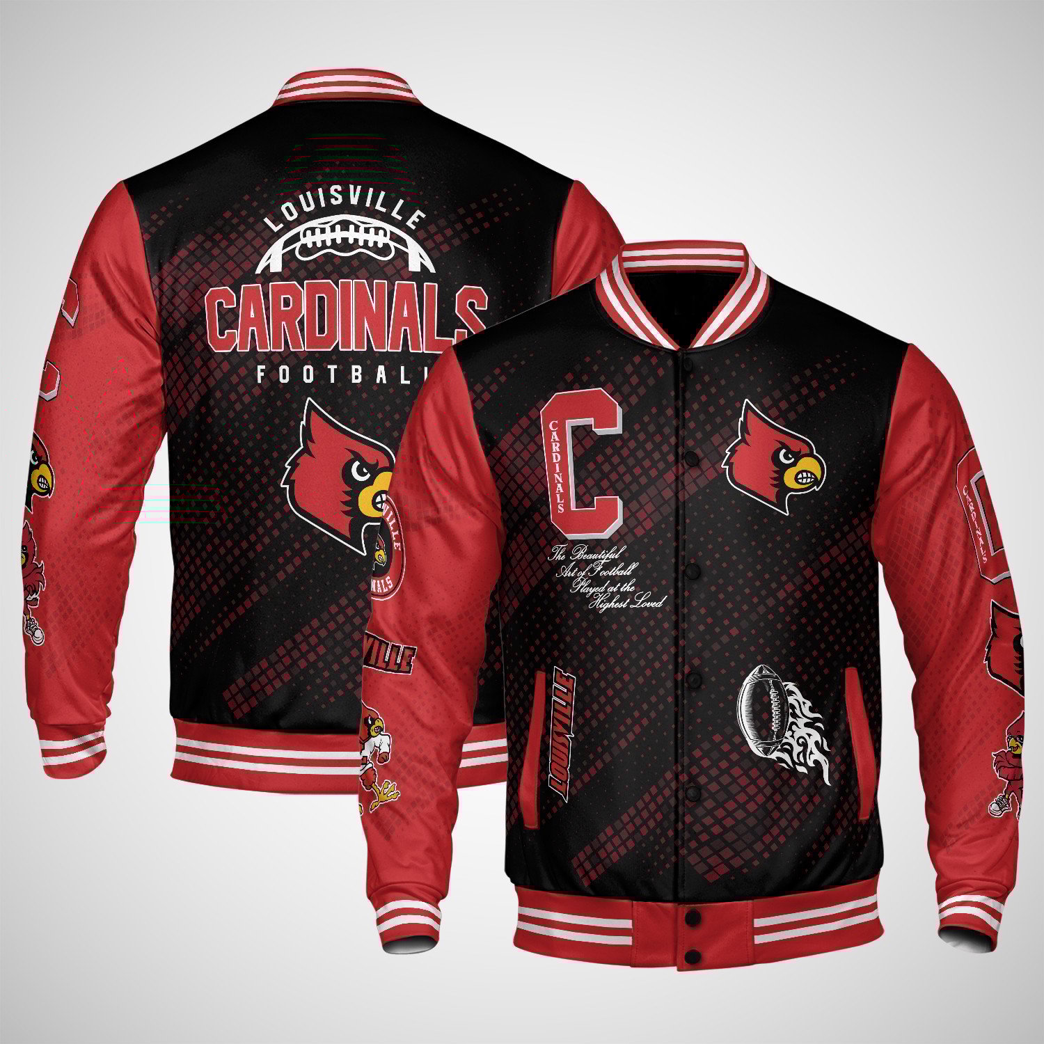 Louisville Cardinals Varsity Jacket