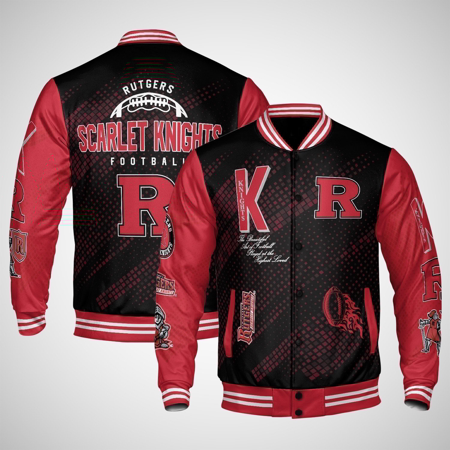 Rutgers Scarlet Knights Varsity Jacket