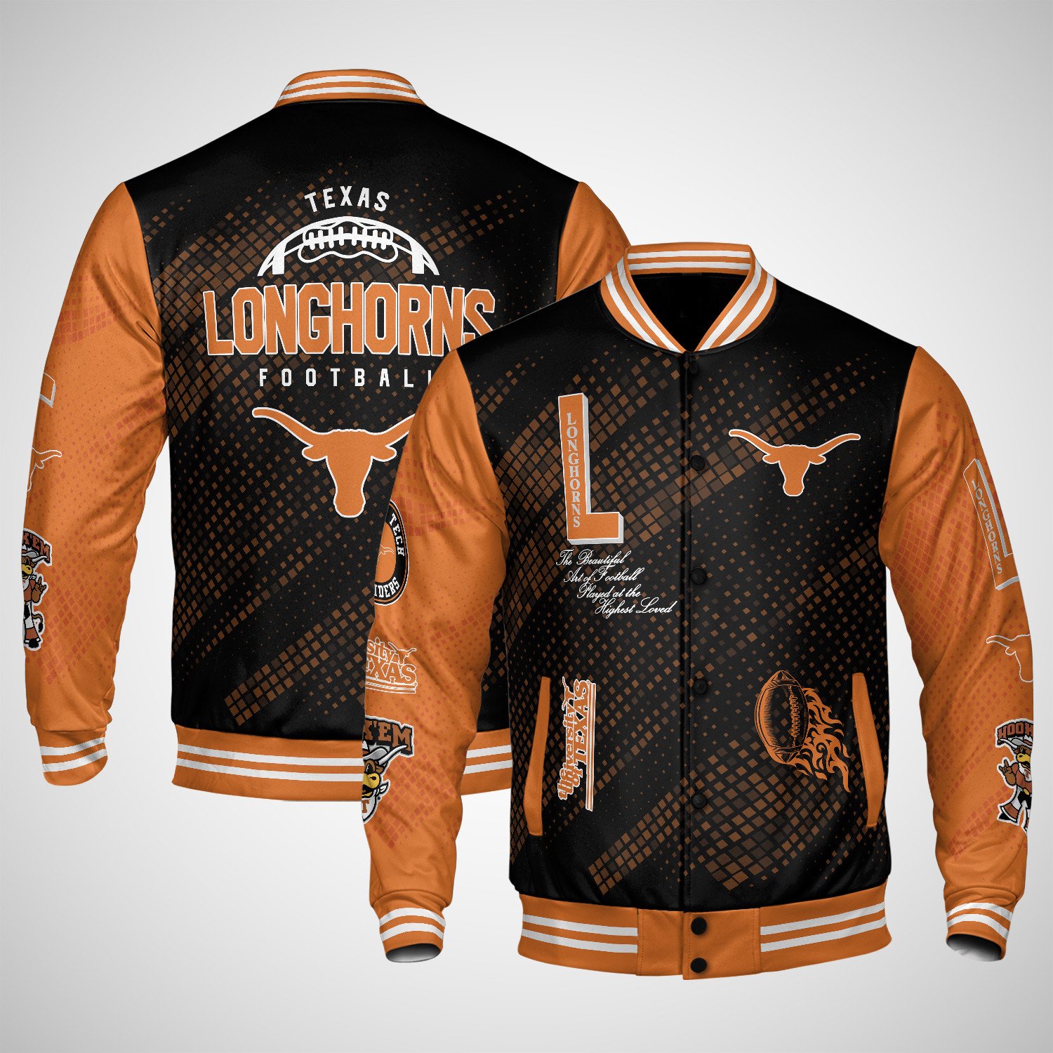 Texas Longhorns Varsity Jacket