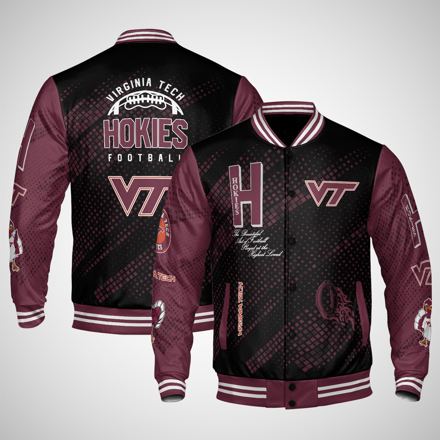 Virginia Tech Hokies Varsity Jacket