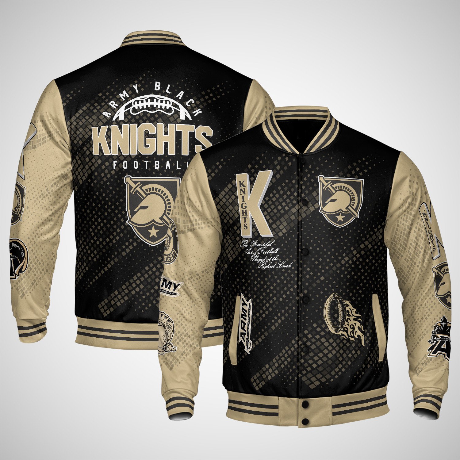 Army Black Knights Varsity Jacket