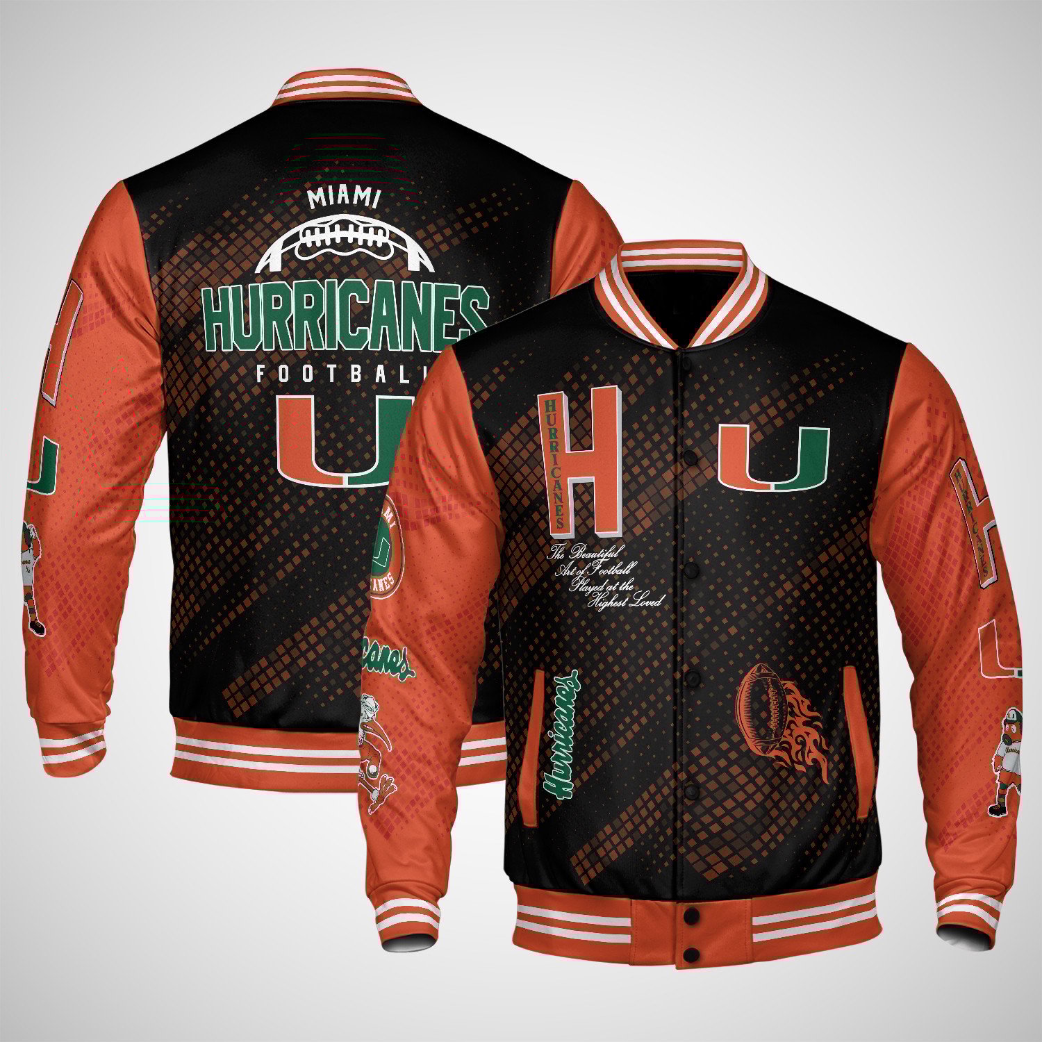 Miami Hurricanes Varsity Jacket