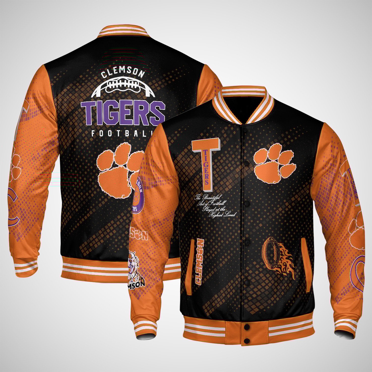 Clemson Tigers Varsity Jacket