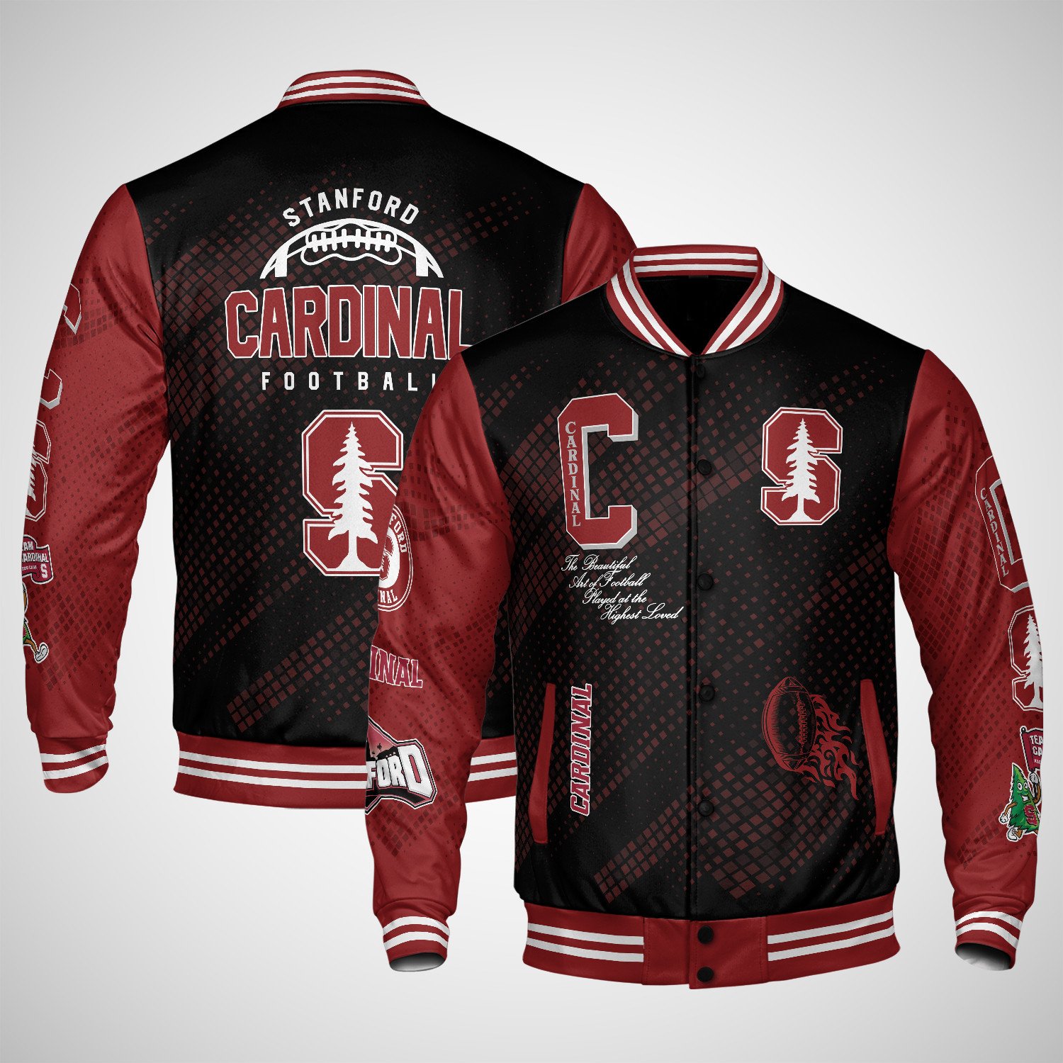 Stanford Cardinal Varsity Jacket