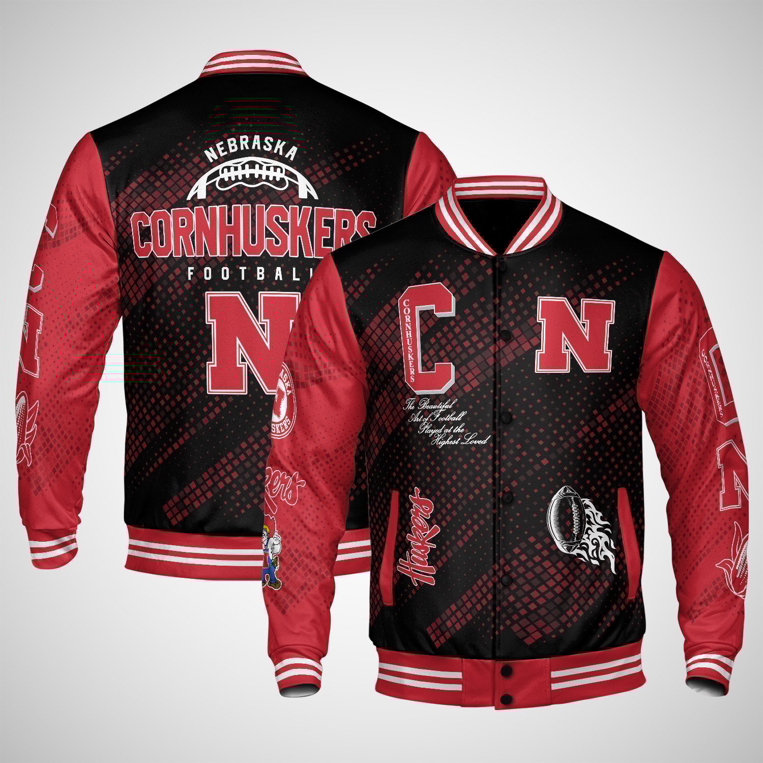 Nebraska Cornhuskers Varsity Jacket