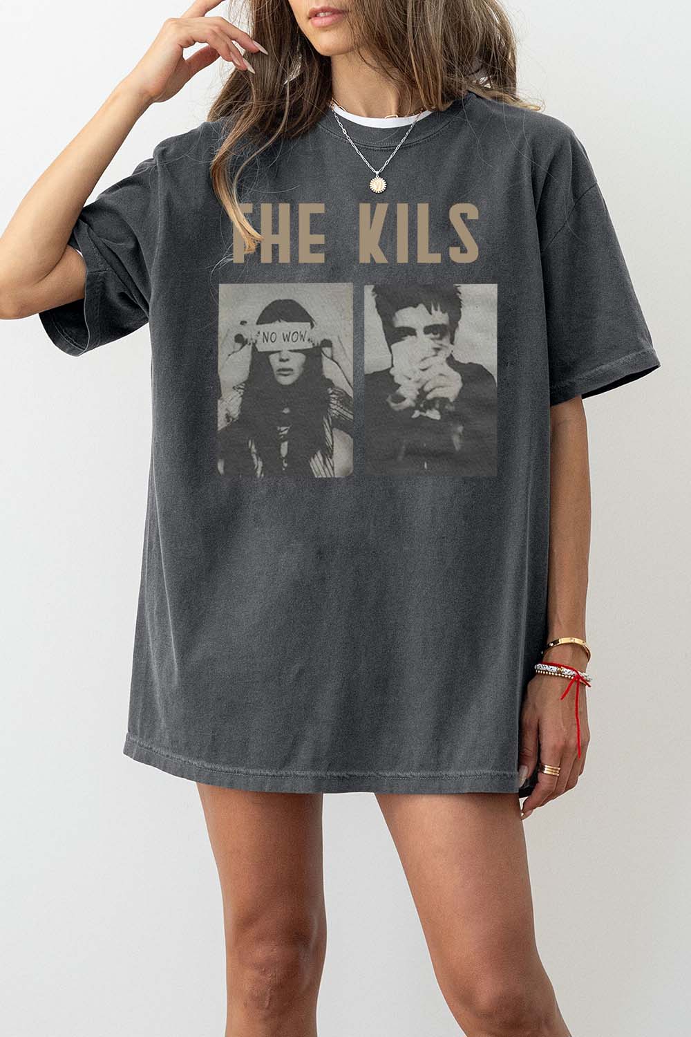 The Kills Shirt English-American Rock Duo Indie Rock Music Band Tee For Women