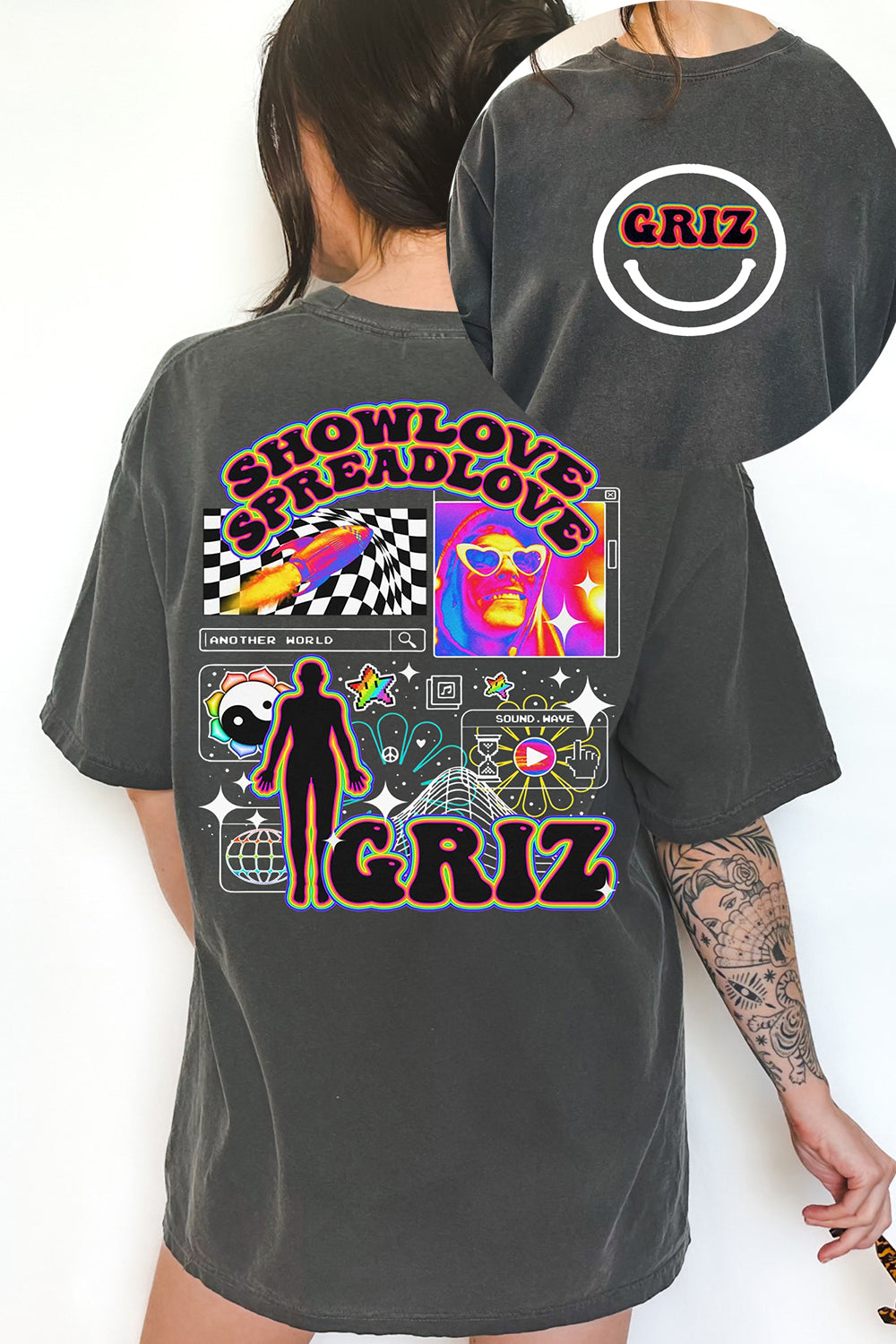 GRIZ Another World Merch Tee For Women