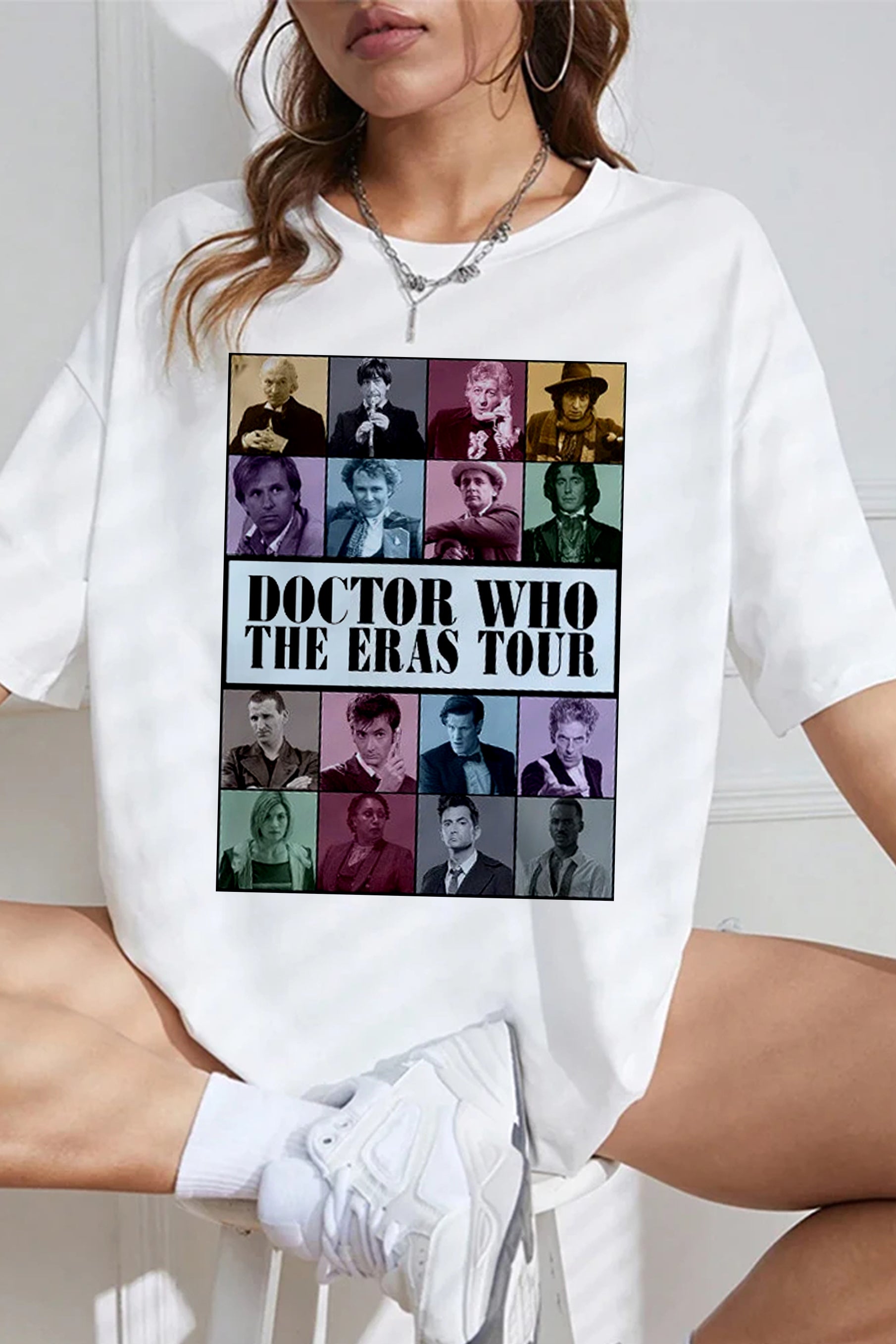 Doctor Who The Eras Tour Tee For Women