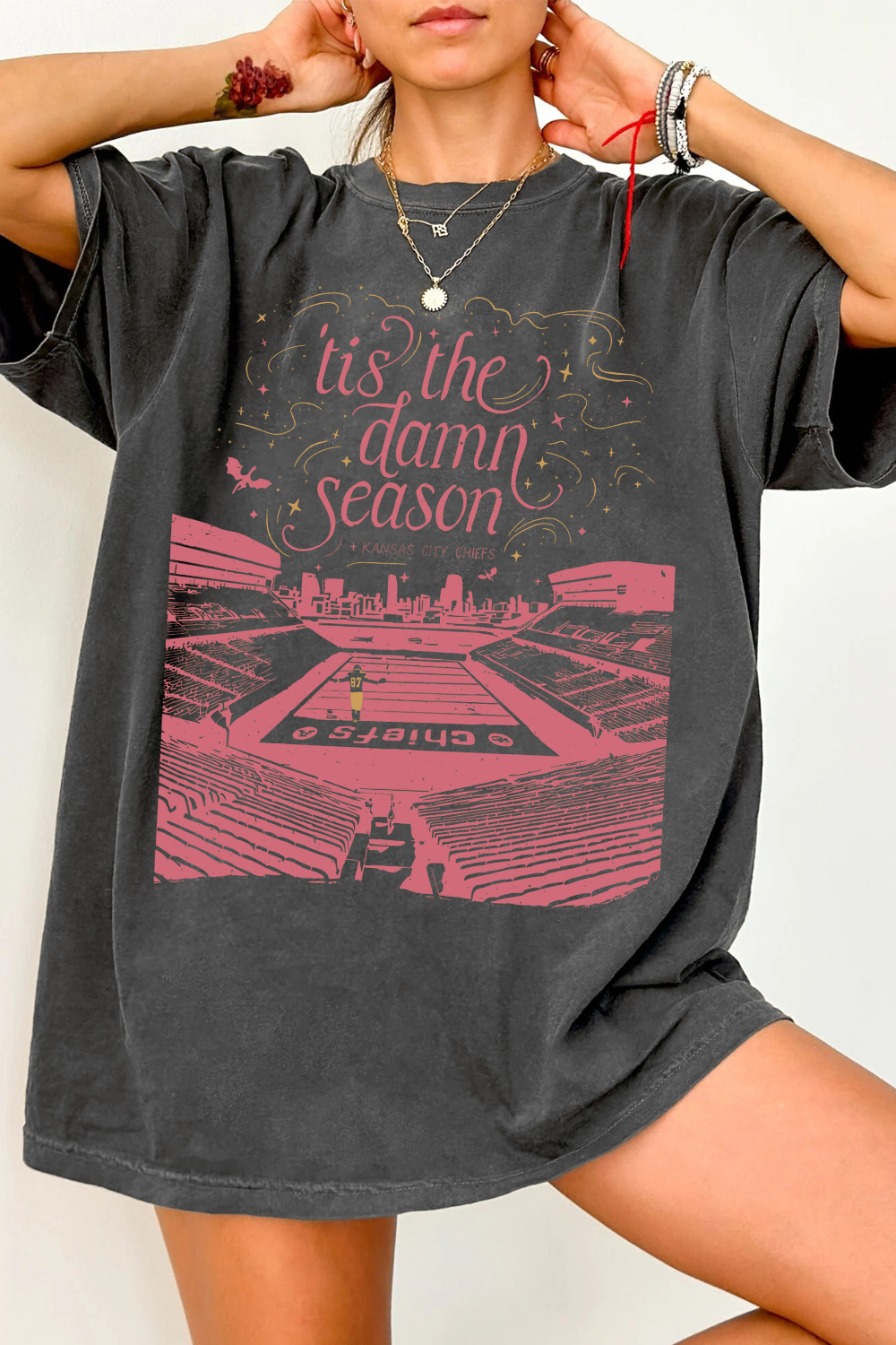 T-Shirt Kansas City Merch, Shirt Kansas City ‘Tis The Damn Season For Women