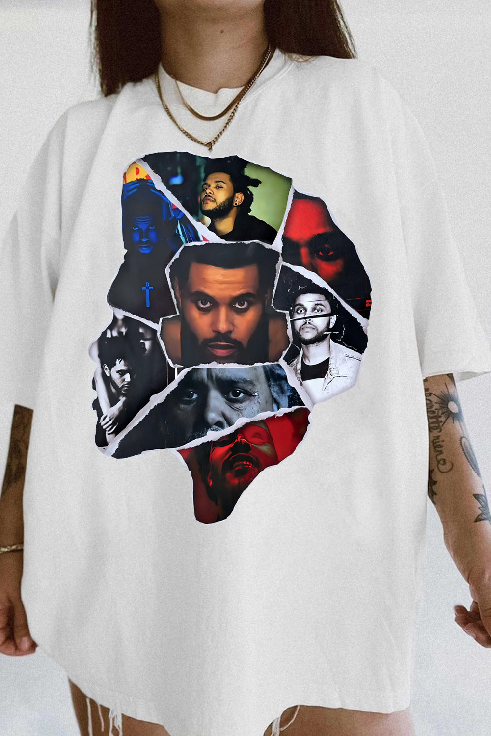 T-Shirt The Weeknd Merch, Shirt The Weeknd Album For Women