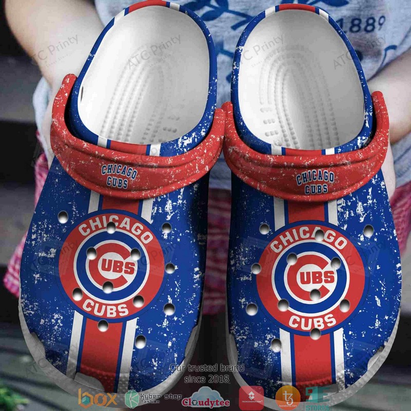 Chicago Cubs MLB Crocs Crocband Clogs Shoes Comfortable For Men Women and Kids - GNL14632