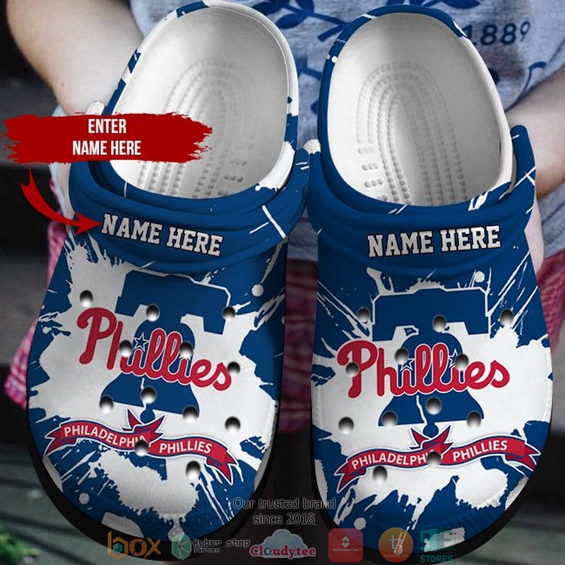 Philadelphia Phillies MLB Crocs Crocband Clogs Shoes Comfortable For Men Women and Kids - GNL14633